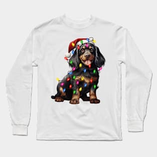 Christmas Gordon Setter Long Sleeve T-Shirt